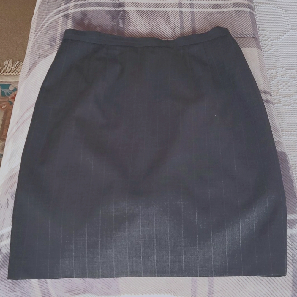 Pinstripe skirt